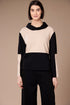 Peruzzi Womens Two Tone Knit W26133 - Sand/Black