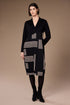Peruzzi Alternate Stripe V-Neck Dress W26137