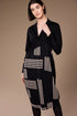 Peruzzi Alternate Stripe V-Neck Dress W26137