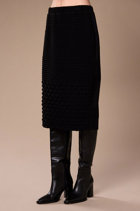 Peruzzi Womens Bubble Skirt W26142 - Black