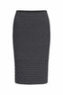 Peruzzi Womens Bubble Skirt W26142 - Black