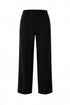 Peruzzi High-Waist Fluid Wide Leg Trousers in 09 Black W26173