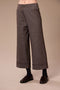 Peruzzi Women's Mini Houndstooth Turn-Up Trousers Brown W26507