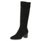 Caprice Stretch Long Black Vegan Boot 9-25503-45