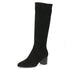 Caprice Stretch Long Black Vegan Boot 9-25503-45