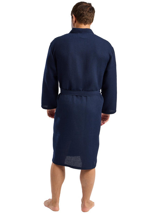 West Ridge Sky Waffle Robe WR46264 – Navy, Long Sleeves, Cozy Loungewear