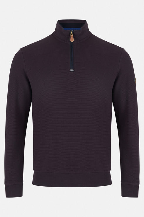 Benetti Walter Quarter Zip Sweater