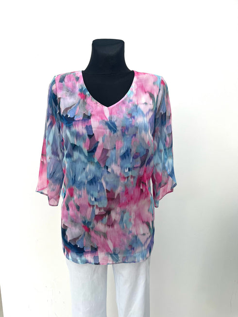 Yew Top 4347 - Womens V-Neck Top