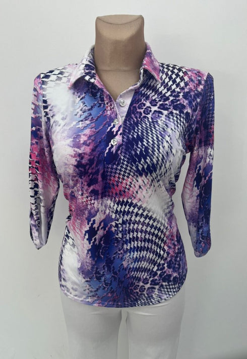 FM Fashion YEW CollectLadies Tops - with Collar 1.3743