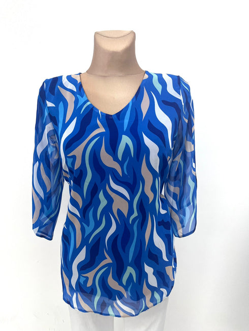 Yew Top 4347 - Womens V-Neck Top