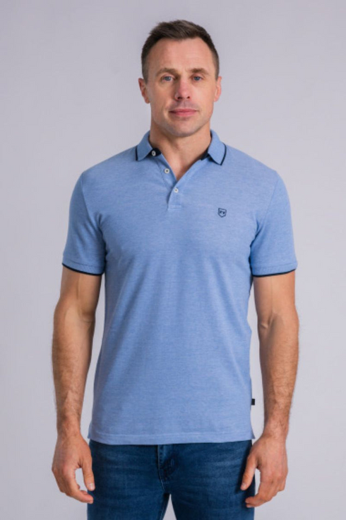 XV Kings Macquarrie Polo Aerospace Regular Fit Cotton Short Sleeve
