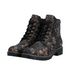 Rieker Sabrina Floral Print Lace-Up Ankle Boot Y9103-90 - Black/Multi