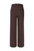 Kimara Yara Wide Leg Pressed Seam Trousers YARA - Prume Brown