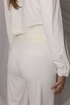 Kimara Fashion Women's Silver White Pearl Bomber 2 Travel-Heavy Jacket