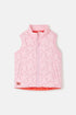 Lighthouse Girls Amber Floral Quilted Gilet in Baby Pink