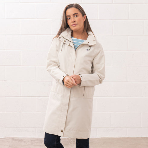 Lighthouse Annika 3/4 length waterproof, breathable coat