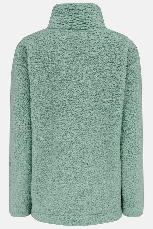 Lighthouse Women's Bay Sherpa 1/4 Zip Fleece in Basil Bay