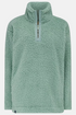 Lighthouse Women's Bay Sherpa 1/4 Zip Fleece in Basil Bay