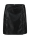Hailys Ro44sie Black Faux Leather Skirt – BFA-9953