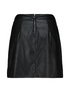 Hailys Ro44sie Black Faux Leather Skirt – BFA-9953