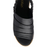 Lotus Black Leather Jessie 6cm Flatform Sandals ULP402BB