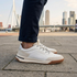 Bugatti Menswear Off-White Leather and Suede Sporty Sneakers 321 AWP01 5900 2100