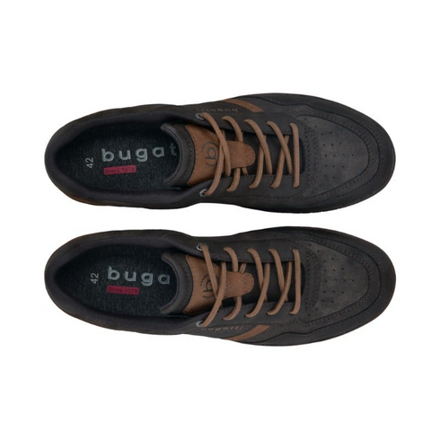 Bugatti Men's LLOPART 322AXI015 in Brown Synthetic Casual Sneaker