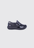 Suave Burgos 6102 Women's in Black Dual-Finish Slip On Shoe