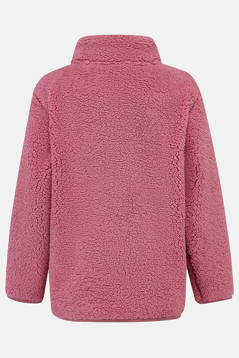 Lighthouse Rose Funnel Neck Half-Zip Kids Cassie Fleece