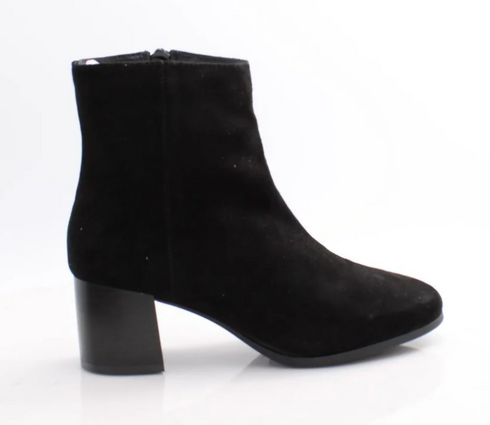 Dubarry Women's Cead Ankle Boot with Block Heel Black Suede 1995-93