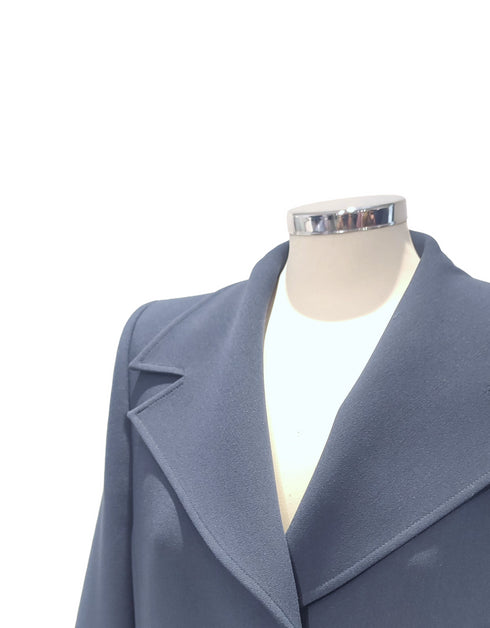 Christina Felix 3/4 Length Gabardine Coat – Premium Tailored Coat 573-4446