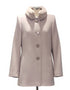 Christina Felix Wool & Cashmere Jacket with Removable Faux Fur Trim 446-4201
