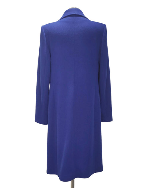 Christina Felix Wool Cashmere Coat with Collar and Revere 554-490