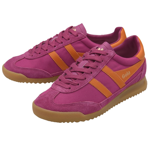 Gola Classics Women's Tornado Trainers Fuchsia/Clementine CLB623KU203