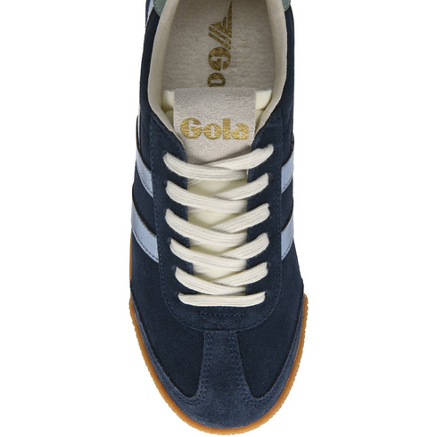 Gola Classics Women's Elan Glitz Trainers Navy/Air/Green Mist CLB790DE203