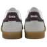 Gola Classics Men's Viper Leather Trainers White/Dark Khaki/Burgundy/Gum CMB744WF206