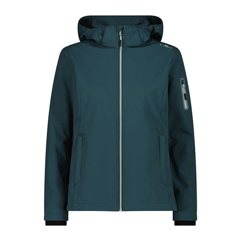 CMP Women's Lightweight Softshell Jacket with Detachable Hood 39A5006