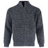 Charles Norton Men’s Full Zip Knitted Fleece Lined Cardigan CN-52-MJK