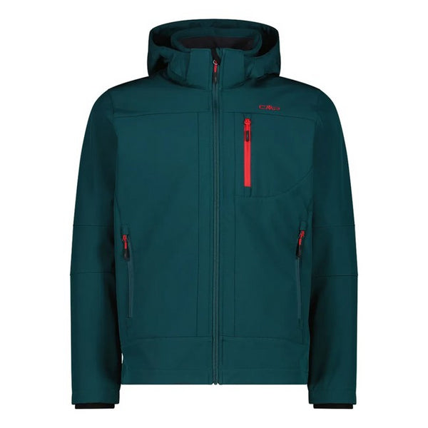 CMP Mens Softshell Waterproof Jacket with Detachable Hood 3A01787N