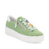 Remonte D1C06-52 Ivy Green/Multi Zip Lace up Trainer