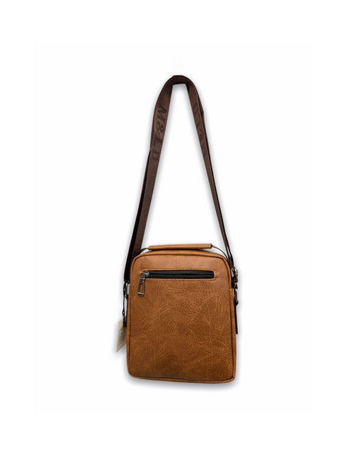 Tom and Eva Practical PVC Shoulder Bag with Zip Compartments – D20-11