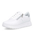 Remonte Women's White D2V03-80 Lite'n Soft Leather Antistress Sneakers with Side Zip