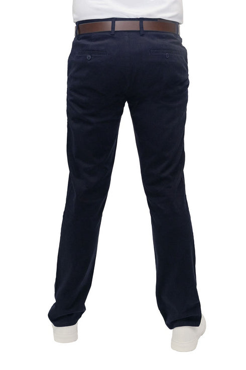 MINERAL Darwin Navy Chinos ML132025 - Straight Fit Everyday Menswear