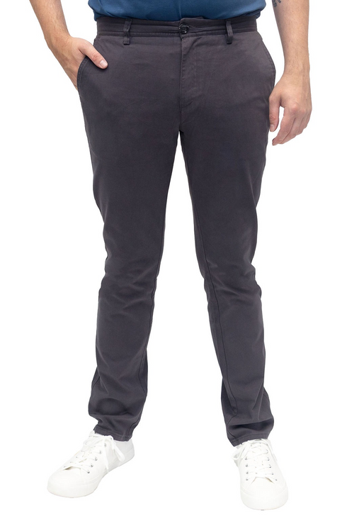 Mineral Men's Darwin Charcoal Straight Fit Chinos ML132026