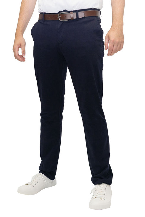 MINERAL Darwin Navy Chinos ML132025 - Straight Fit Everyday Menswear
