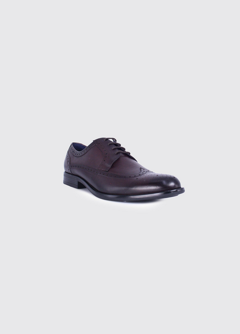 Dubarry Dyson Classic Leather Brogue Shoe 4888 13 - Burgundy