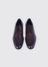 Dubarry Dyson Classic Leather Brogue Shoe 4888 13 - Burgundy