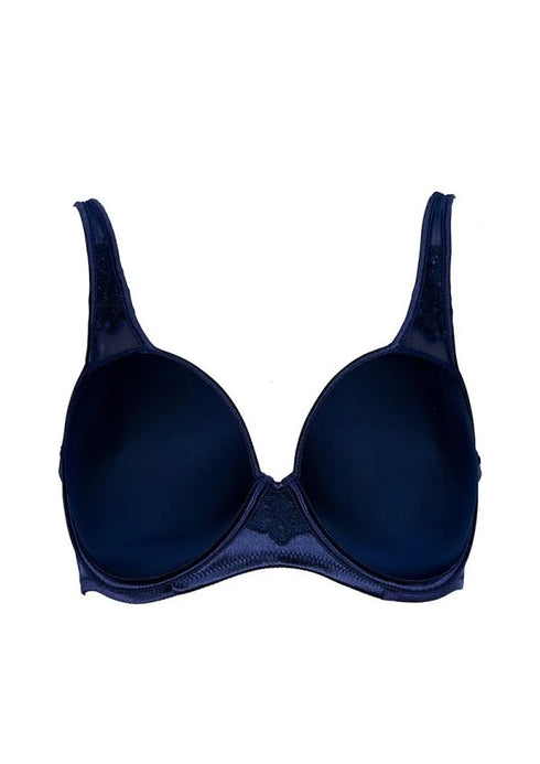 Elbrina Navy Smooth Spacer Underwire Moulded Cup T-Shirt Bra — 0.2295