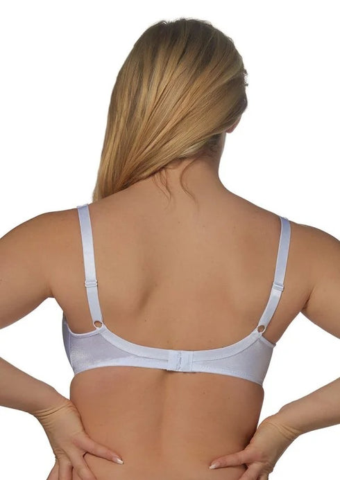 Elbrina White Smooth Spacer Underwire Moulded Cup T-Shirt Bra — 0.2295