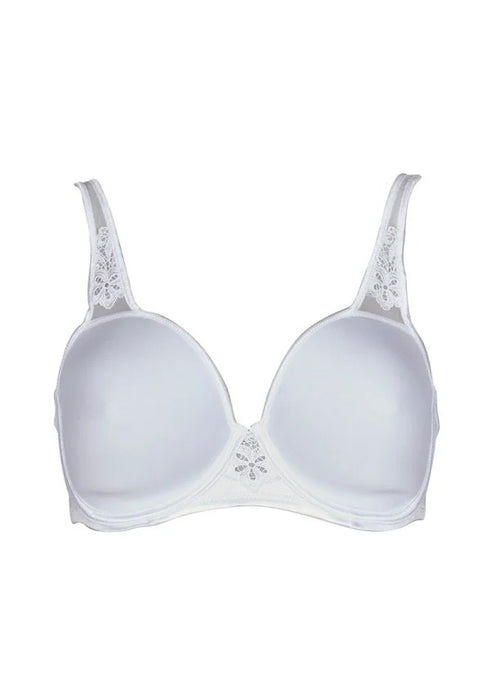Elbrina White Smooth Spacer Underwire Moulded Cup T-Shirt Bra — 0.2295